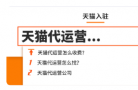 天貓雙十一活動籌備，天貓代運營排名！